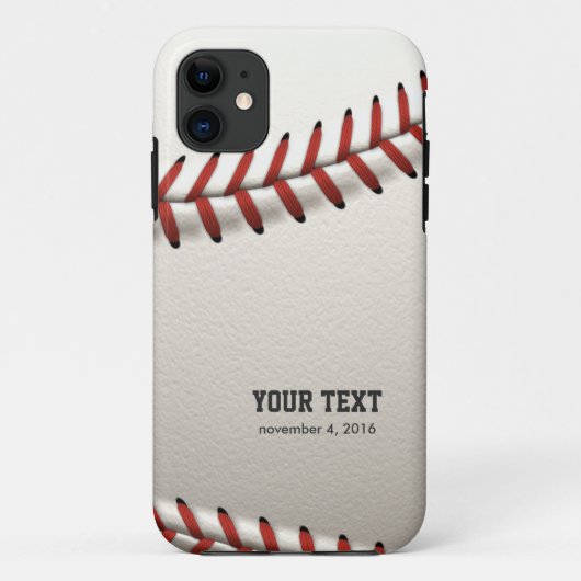 Baseball Case-Mate iPhone Hülle (Rückseite)