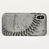 Baseball Case-Mate iPhone Hülle (Rückseite (Horizontal))