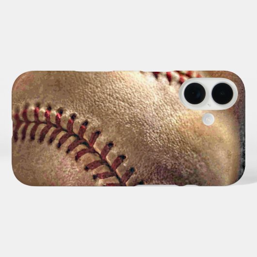 Baseball Case-Mate iPhone Hülle (Rückseite (Horizontal))