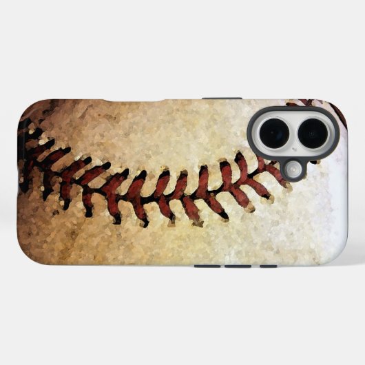 Baseball Case-Mate iPhone Hülle (Rückseite (Horizontal))