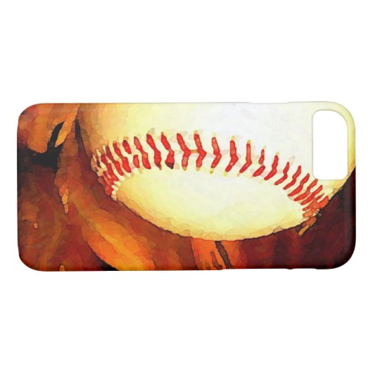 Baseball Case-Mate iPhone Hülle (Rückseite (Horizontal))