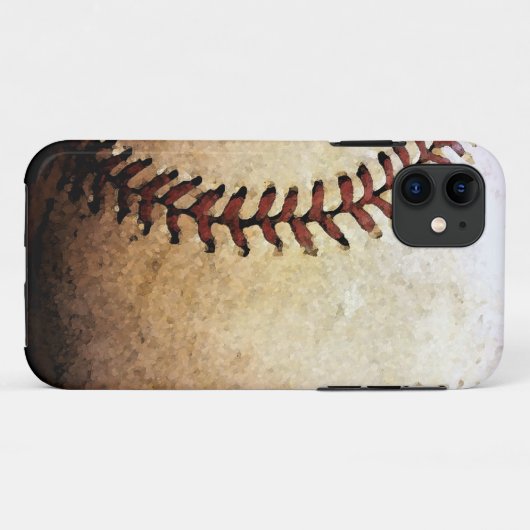 Baseball Case-Mate iPhone Hülle (Rückseite (Horizontal))