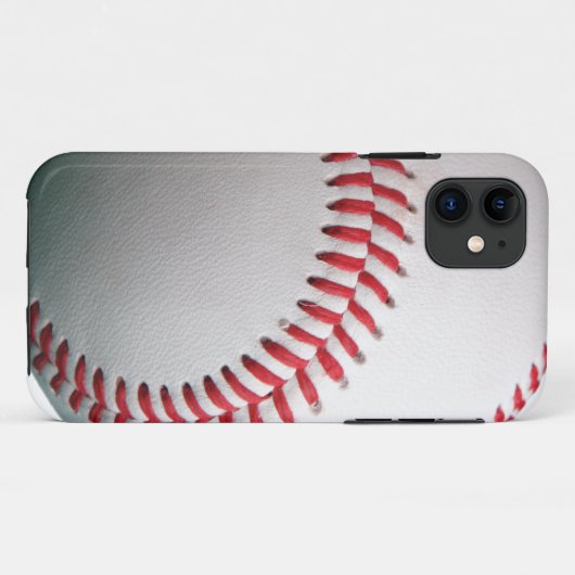 Baseball Case-Mate iPhone Hülle (Rückseite (Horizontal))