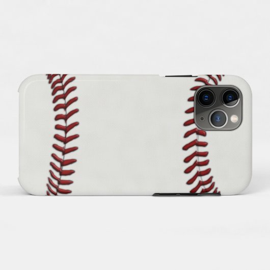 Baseball Case-Mate iPhone Hülle (Rückseite (Horizontal))