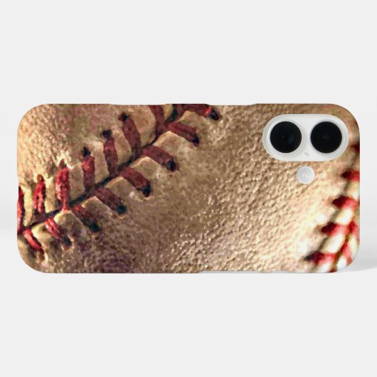 Baseball Case-Mate iPhone Hülle (Rückseite (Horizontal))