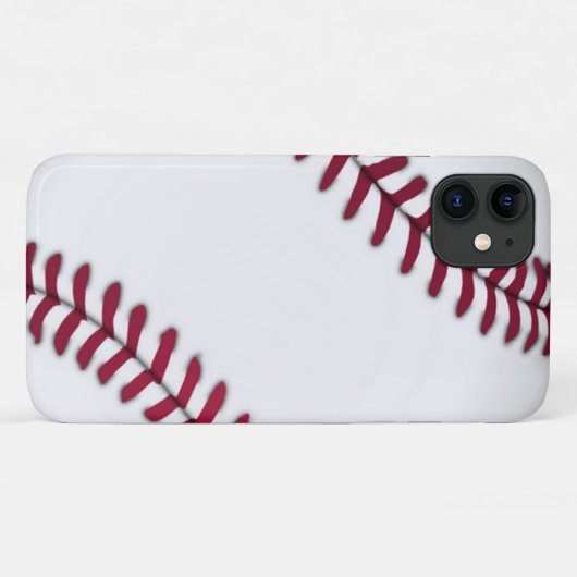 Baseball Case-Mate iPhone Hülle (Rückseite (Horizontal))