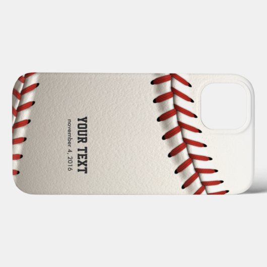 Baseball Case-Mate iPhone Hülle (Rückseite (Horizontal))