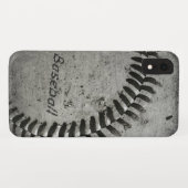 Baseball Case-Mate iPhone Hülle (Rückseite (Horizontal))