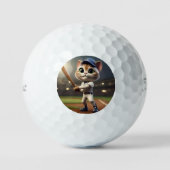 Baseball Cat Golfball (Vorderseite)