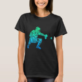 Baseball Catcher Player Jugend Männer Kinder Junge T-Shirt (Vorderseite)