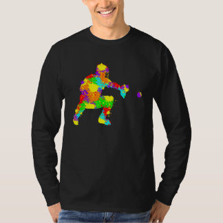 Baseball Catcher Player Kids Boys Youth T-Shirt