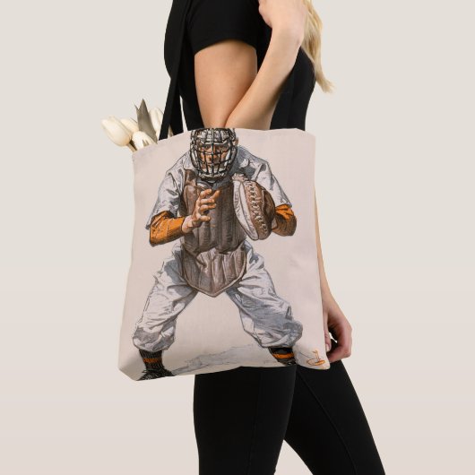 Baseball Catcher Tasche (Von Nahem)