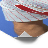 Baseball Catcher und Umpire-Streitgespräche Poster (Ecke)