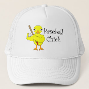 Baseball-Chick-Text Truckerkappe