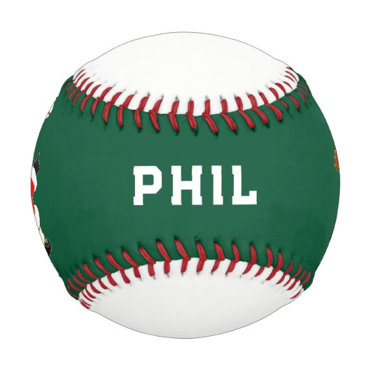 Baseball Christmas Keepake (Vorderseite)