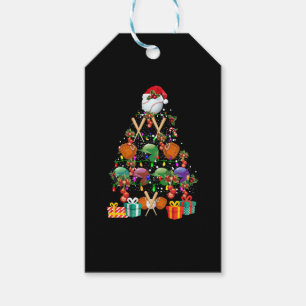 Baseball Christmas Tree Santa Hat Sport Lover Gift Geschenkanhänger