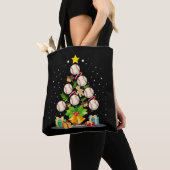 Baseball Christmas Tree Tasche (Von Nahem)