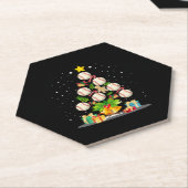 Baseball Christmas Tree Untersetzer (angewinkelt)