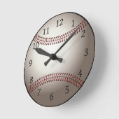 Baseball Clock Runde Wanduhr (Winkel)