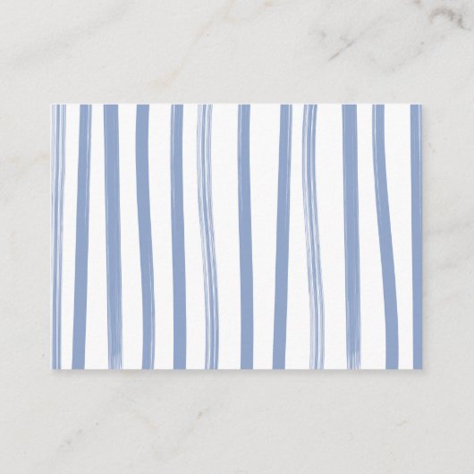 Baseball Clothesline Baby Showe Diaper Raffekarte Begleitkarte (Rückseite)