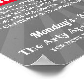 Baseball-Club-Turnier Poster (Ecke)