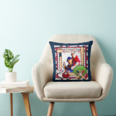 Baseball-Cluster, Sq Frame Pillow CUSTOM HOWARD Kissen (Stuhl )