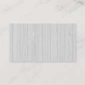 Baseball Coach Business Card Visitenkarte (Rückseite)