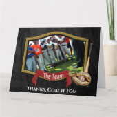 Baseball Coach Danke (Vorderseite)