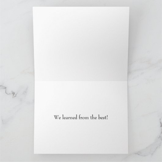 Baseball Coach Danke (Innenseite)