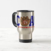 Baseball coach gift mug reisebecher (Vorderseite Links)