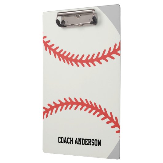 Baseball Coach Klemmbrett (Links)