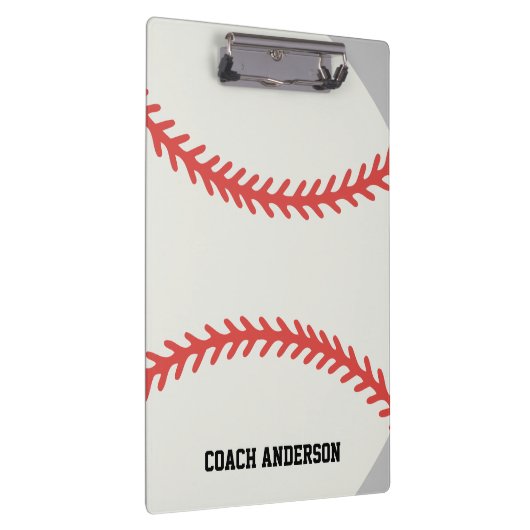 Baseball Coach Klemmbrett (Rechts)