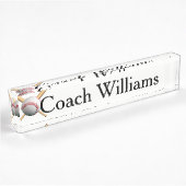 Baseball Coach Namplate Namensplakette