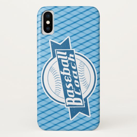 Baseball Coach Phone Case (Rückseite)