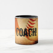 Baseball Coach Ringer-Tasse Tasse (Zentrum)