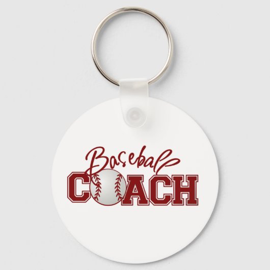Baseball COACH Schlüsselanhänger (Vorderseite)
