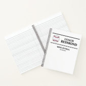 Baseball Coach SpiralNotebook Notizblock (Innenseite)