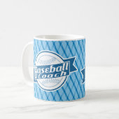 Baseball Coach Tasse (Vorderseite Links)