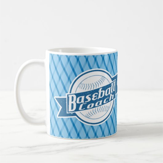 Baseball Coach Tasse (Links)