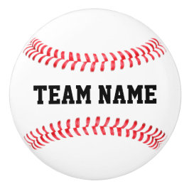 Baseball Coach's Office Custom Team Name Sports Keramikknauf