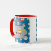 Baseball, coffee and donuts in the state of Iowa Tasse (Vorderseite Links)