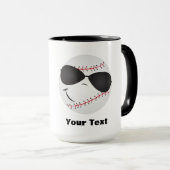 Baseball - Combo-Tasse Tasse (VorderseiteRechts)