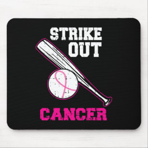 Baseball - Cooles Brustkrebs-Bewusstsein G Mousepad
