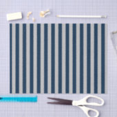 Baseball Coord Stripes Blue 18-GEWEBE WRAP PAPIER (Handwerk)