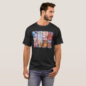 Baseball Coquette Baseball Bow Baseball M T-Shirt (Vorne ganz)