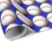 Baseball Custom Geschenkpapier (Rolleneckpunkt)