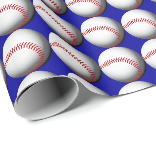 Baseball Custom Geschenkpapier (Rolleneckpunkt)
