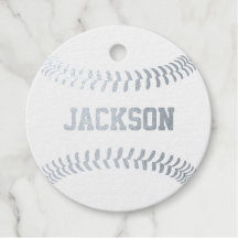 Baseball Custom Team oder Player Name Sports Silve