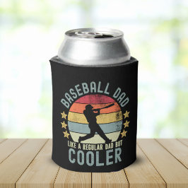 Baseball Dad Like a Regular Dad But Cooler Funny  Dosenkühler