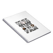 Baseball Dad Number 1 Fan Vintage Shirt Design_1 Notizblock (Rechte Seite)